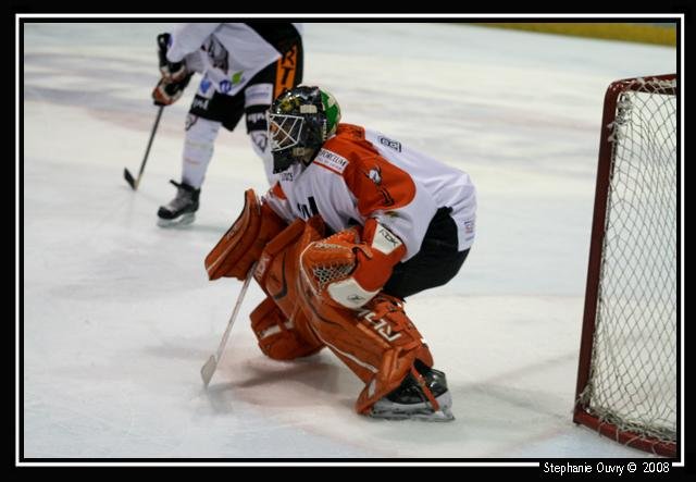 Photo hockey match Rouen - Tours  le 23/12/2008
