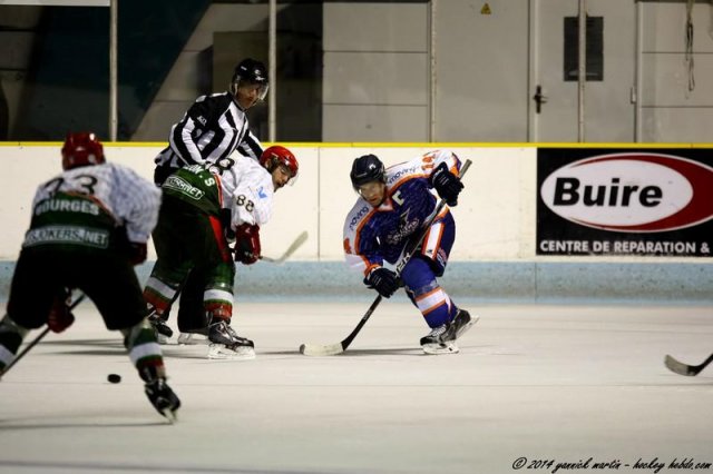 Photo hockey match Clermont-Ferrand - Cergy-Pontoise le 20/09/2014
