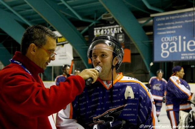 Photo hockey match Clermont-Ferrand - Cergy-Pontoise le 20/09/2014