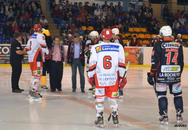 Photo hockey match La Roche-sur-Yon - Amnéville le 20/09/2014