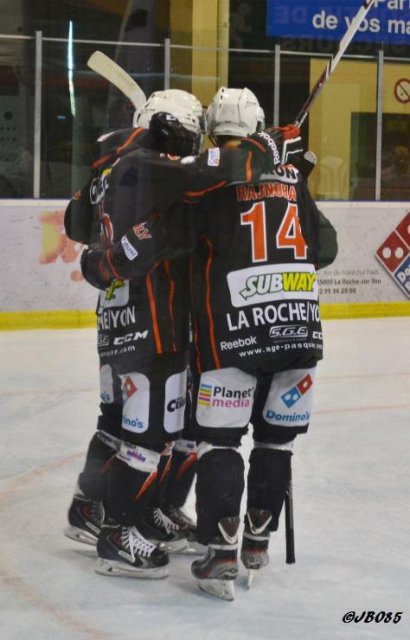 Photo hockey match La Roche-sur-Yon - Amnéville le 20/09/2014