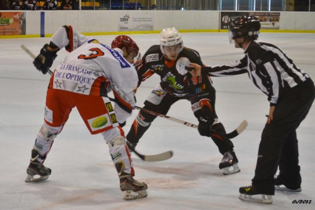 Photo hockey match La Roche-sur-Yon - Amnéville le 20/09/2014