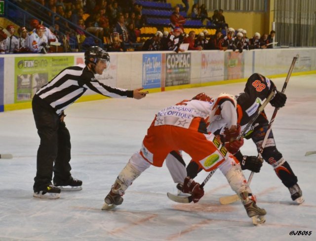Photo hockey match La Roche-sur-Yon - Amnéville le 20/09/2014