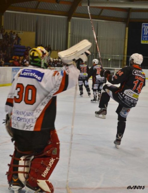 Photo hockey match La Roche-sur-Yon - Amnéville le 20/09/2014