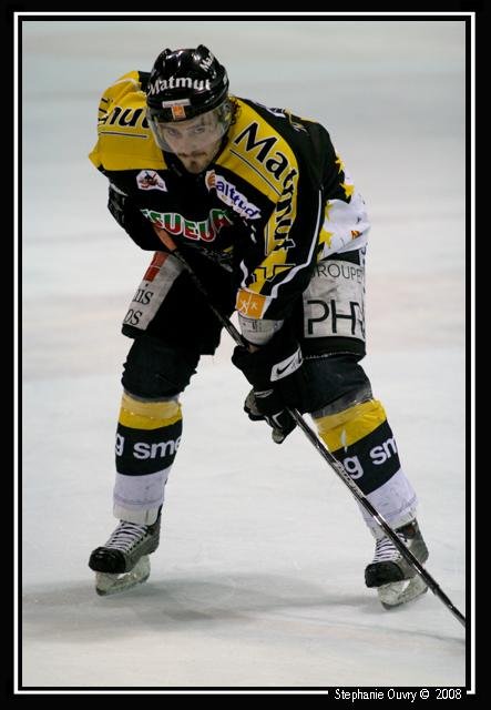 Photo hockey match Rouen - Tours  le 23/12/2008
