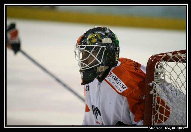 Photo hockey match Rouen - Tours  le 23/12/2008