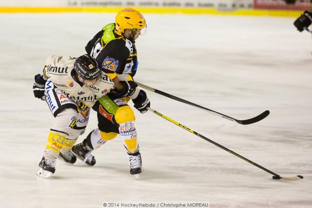 Photo hockey match Strasbourg  - Rouen le 23/09/2014