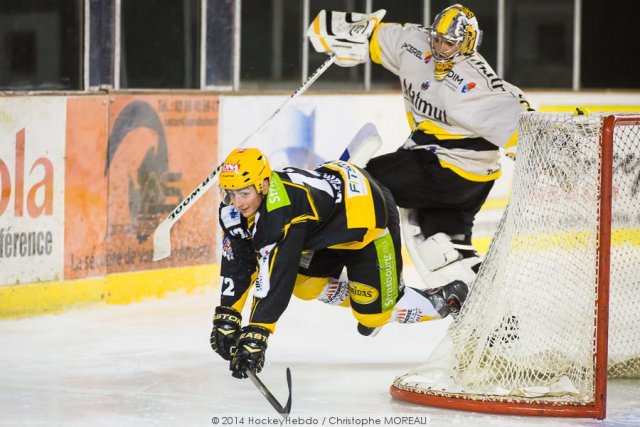 Photo hockey match Strasbourg  - Rouen le 23/09/2014