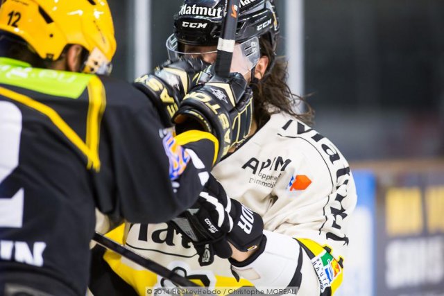 Photo hockey match Strasbourg  - Rouen le 23/09/2014