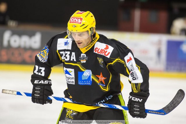 Photo hockey match Strasbourg  - Rouen le 23/09/2014