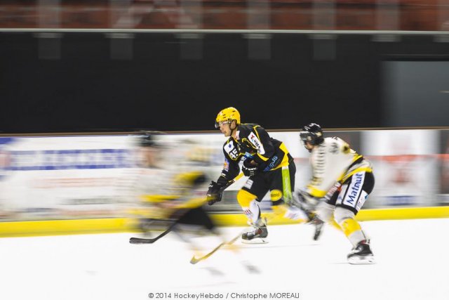 Photo hockey match Strasbourg  - Rouen le 23/09/2014