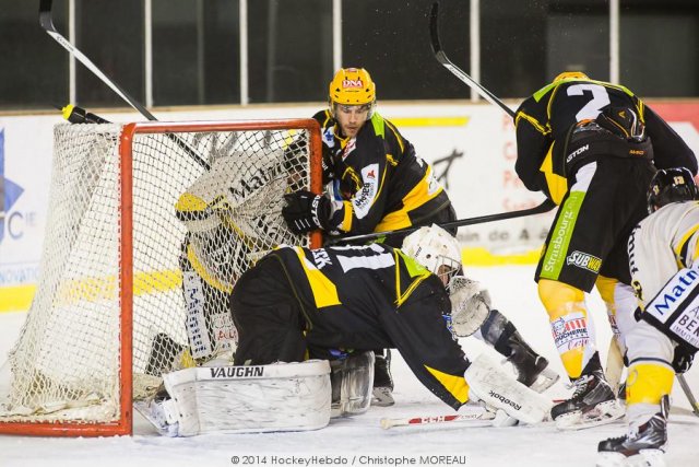Photo hockey match Strasbourg  - Rouen le 23/09/2014