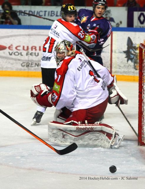 Photo hockey match Grenoble  - Amiens  le 27/09/2014