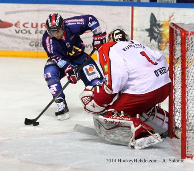 Photo hockey match Grenoble  - Amiens  le 27/09/2014