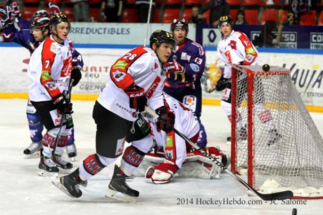 Photo hockey match Grenoble  - Amiens  le 27/09/2014