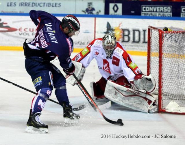 Photo hockey match Grenoble  - Amiens  le 27/09/2014