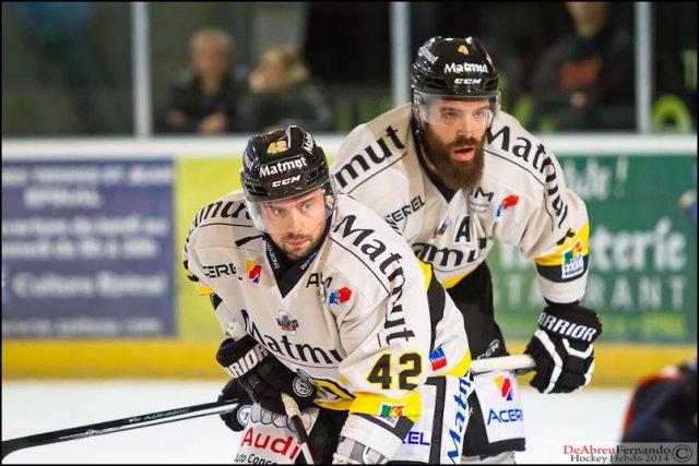 Photo hockey match Epinal  - Rouen le 27/09/2014