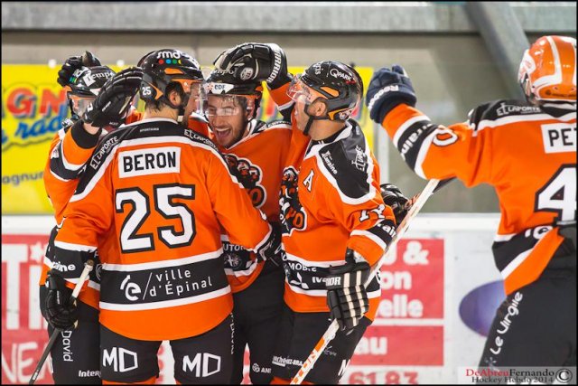 Photo hockey match Epinal  - Rouen le 27/09/2014