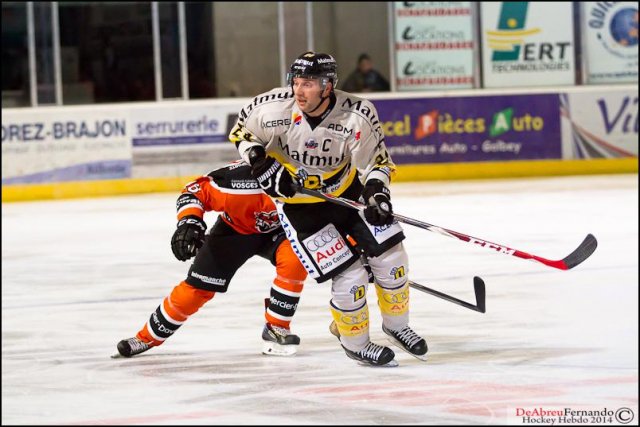 Photo hockey match Epinal  - Rouen le 27/09/2014