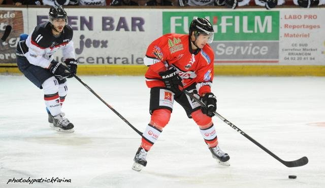 Photo hockey match Briançon  - Angers  le 27/09/2014
