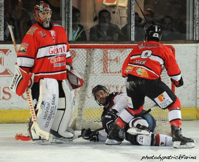 Photo hockey match Briançon  - Angers  le 27/09/2014