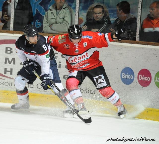 Photo hockey match Briançon  - Angers  le 27/09/2014