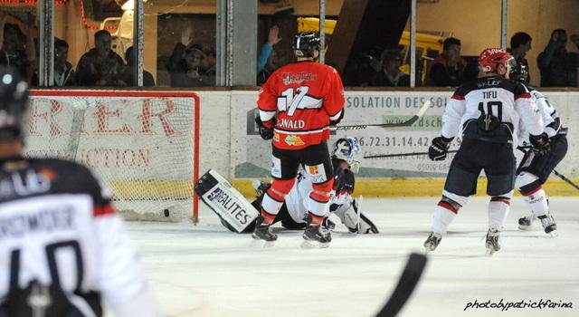 Photo hockey match Briançon  - Angers  le 27/09/2014
