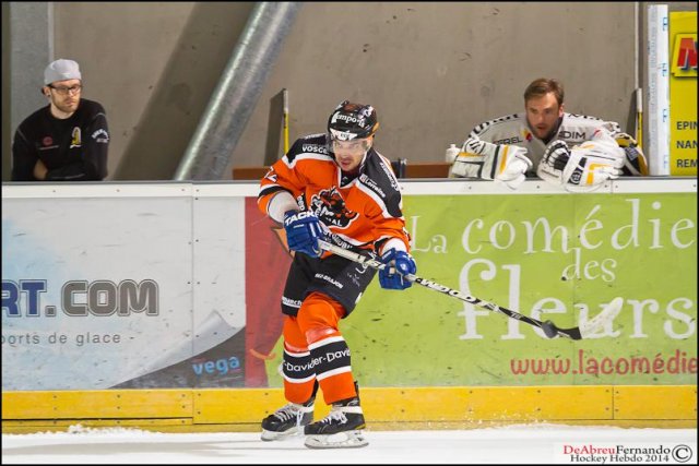 Photo hockey match Epinal  - Rouen le 27/09/2014
