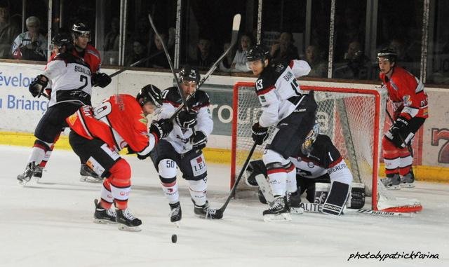 Photo hockey match Briançon  - Angers  le 27/09/2014