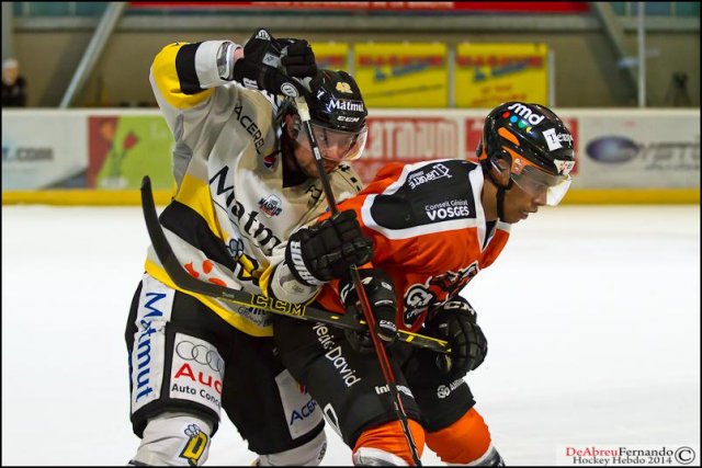 Photo hockey match Epinal  - Rouen le 27/09/2014