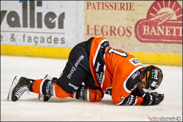 Photo hockey match Epinal  - Rouen le 27/09/2014