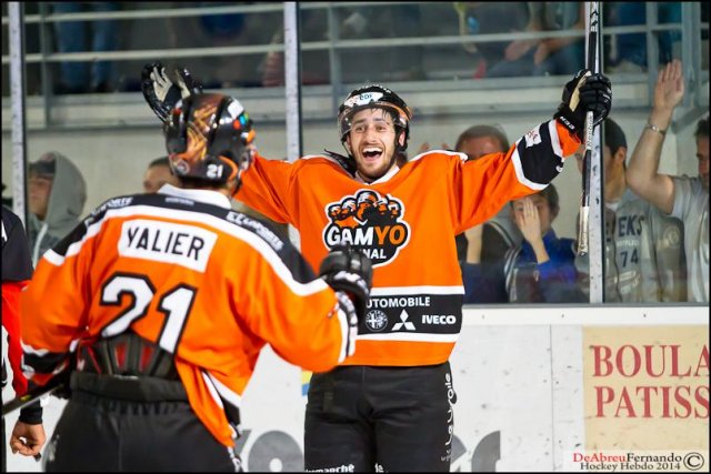 Photo hockey match Epinal  - Rouen le 27/09/2014