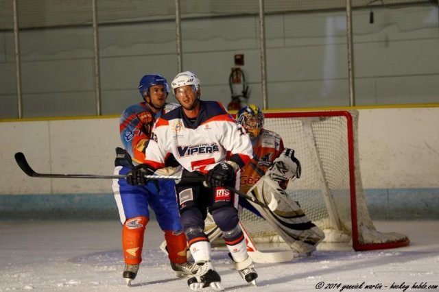 Photo hockey match Clermont-Ferrand II - Montpellier  le 27/09/2014