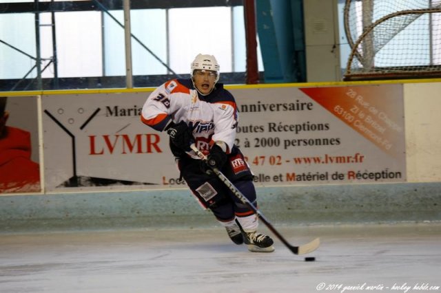 Photo hockey match Clermont-Ferrand II - Montpellier  le 27/09/2014