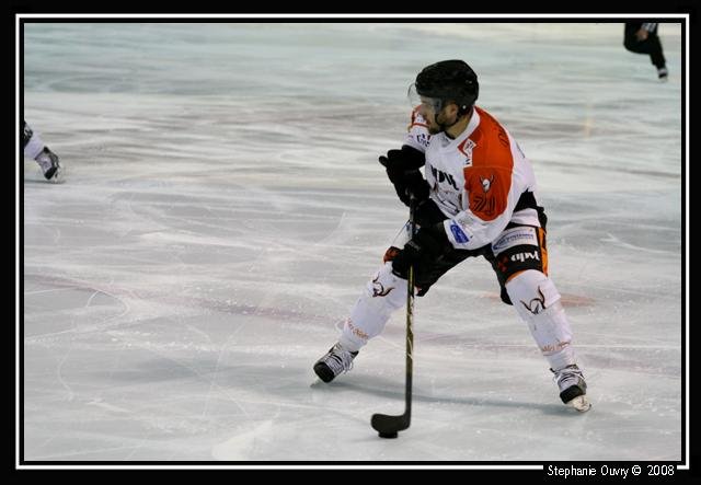 Photo hockey match Rouen - Tours  le 23/12/2008