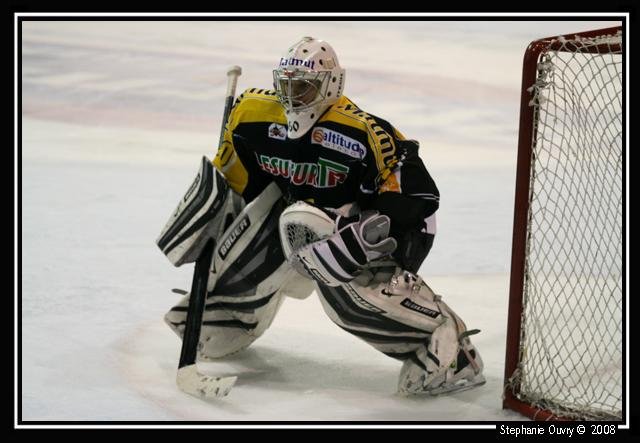 Photo hockey match Rouen - Tours  le 23/12/2008