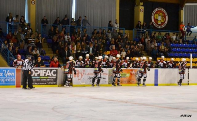 Photo hockey match La Roche-sur-Yon - Toulouse-Blagnac le 27/09/2014