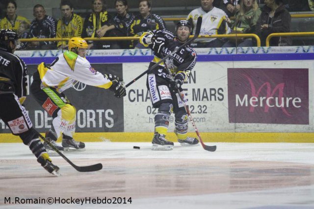 Photo hockey match Rouen - Strasbourg  le 30/09/2014