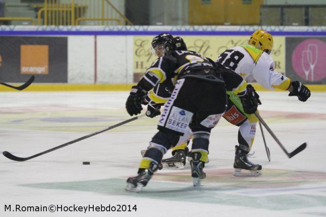 Photo hockey match Rouen - Strasbourg  le 30/09/2014