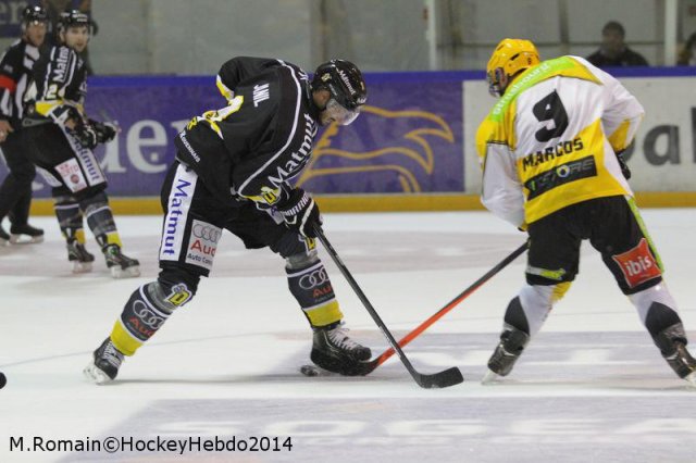Photo hockey match Rouen - Strasbourg  le 30/09/2014