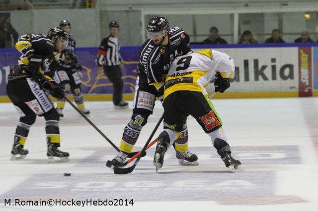 Photo hockey match Rouen - Strasbourg  le 30/09/2014