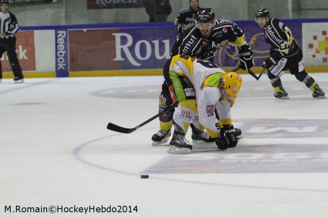 Photo hockey match Rouen - Strasbourg  le 30/09/2014