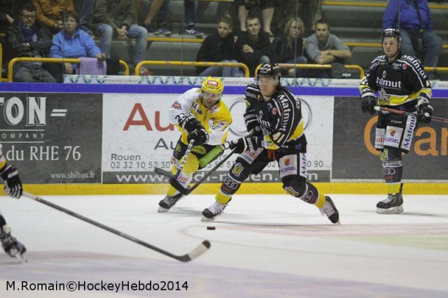 Photo hockey match Rouen - Strasbourg  le 30/09/2014