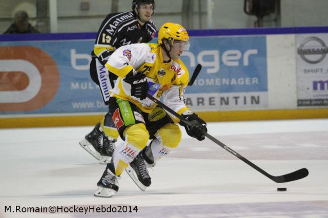 Photo hockey match Rouen - Strasbourg  le 30/09/2014
