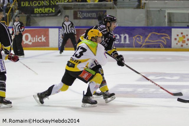 Photo hockey match Rouen - Strasbourg  le 30/09/2014