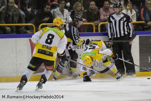 Photo hockey match Rouen - Strasbourg  le 30/09/2014