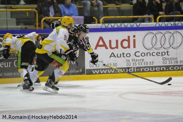 Photo hockey match Rouen - Strasbourg  le 30/09/2014