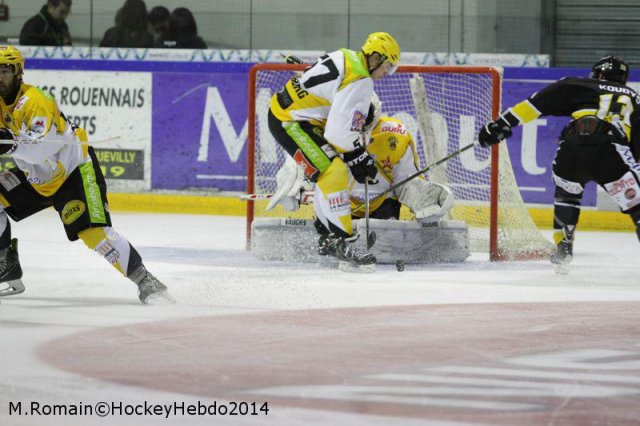 Photo hockey match Rouen - Strasbourg  le 30/09/2014