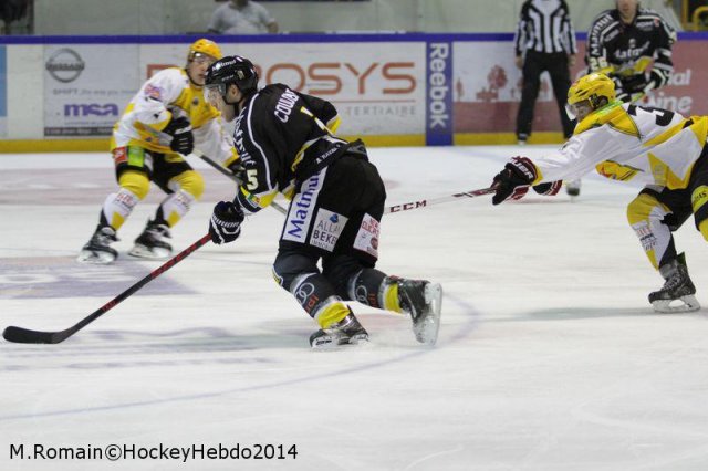 Photo hockey match Rouen - Strasbourg  le 30/09/2014