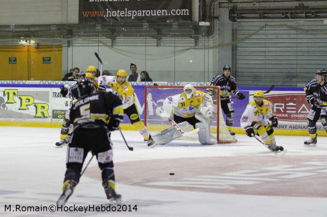 Photo hockey match Rouen - Strasbourg  le 30/09/2014